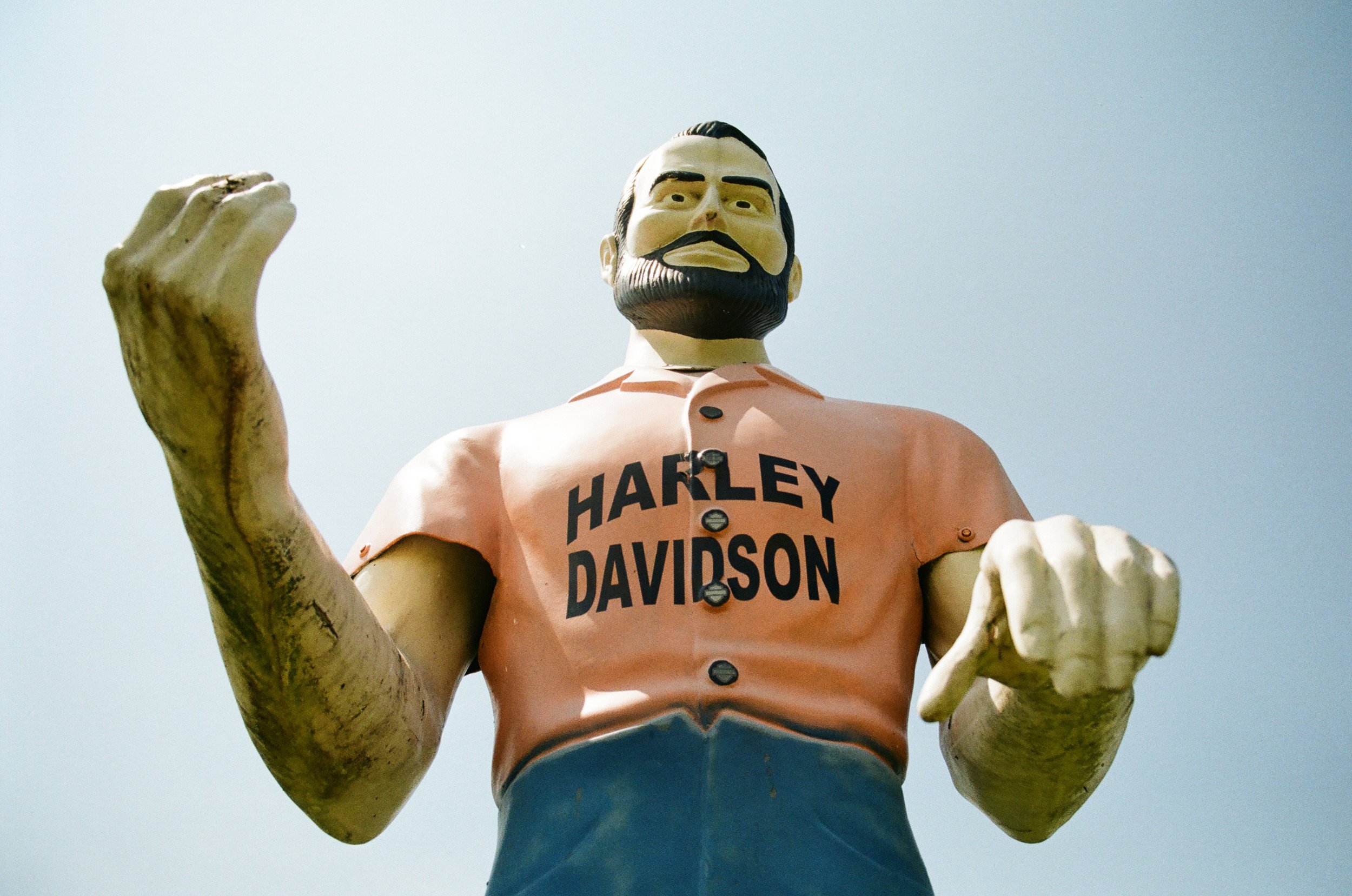 Harley Muffler Man.
