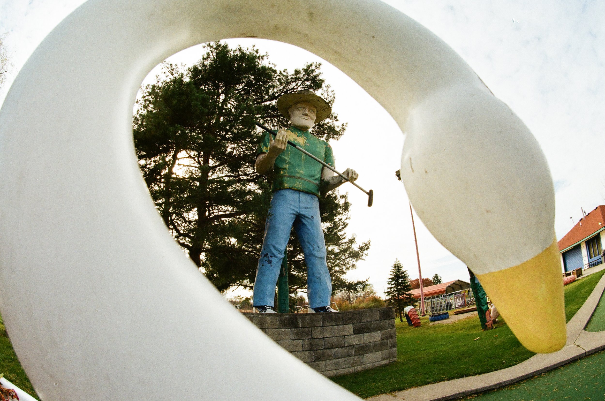 Golf Muffler Man