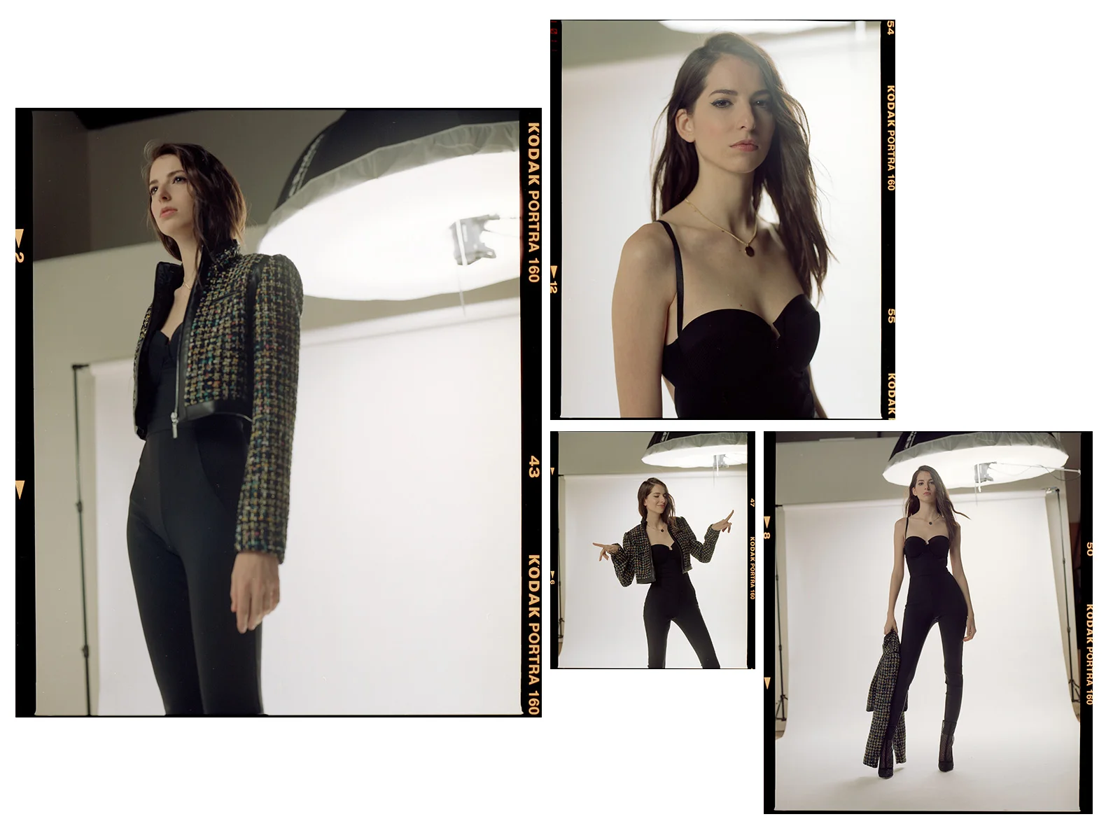 Bodysuit and Jacket: Marciano