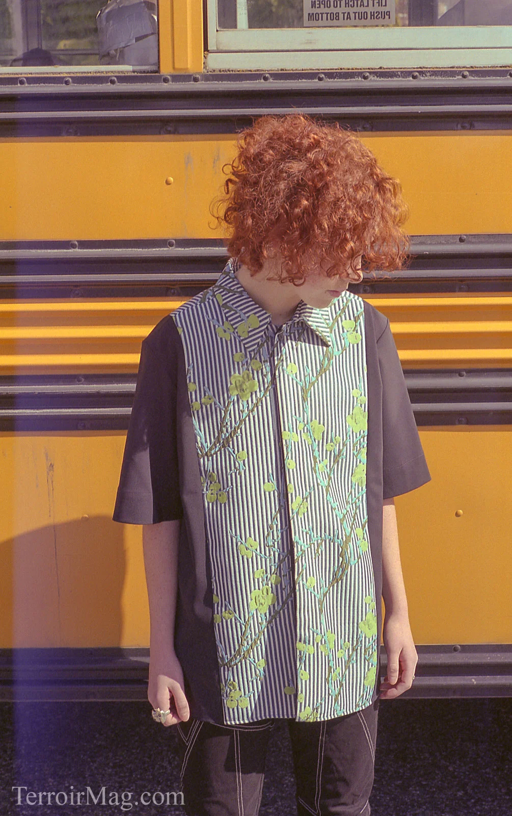 Top | 22/4 from Secret Location Bottoms | Xander Zhou from Secret Location Shoes | Model Owned Earring | Model Owned