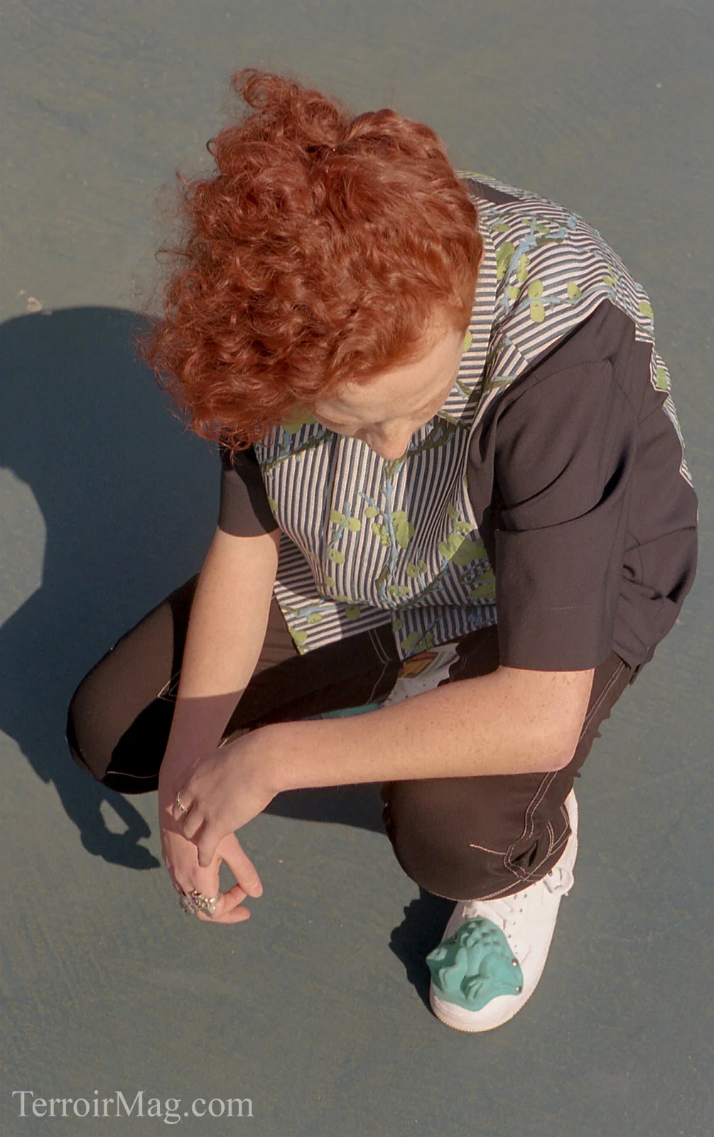 Top | 22/4 from Secret Location Bottoms | Xander Zhou from Secret Location Shoes | Model Owned Earring | Model Owned