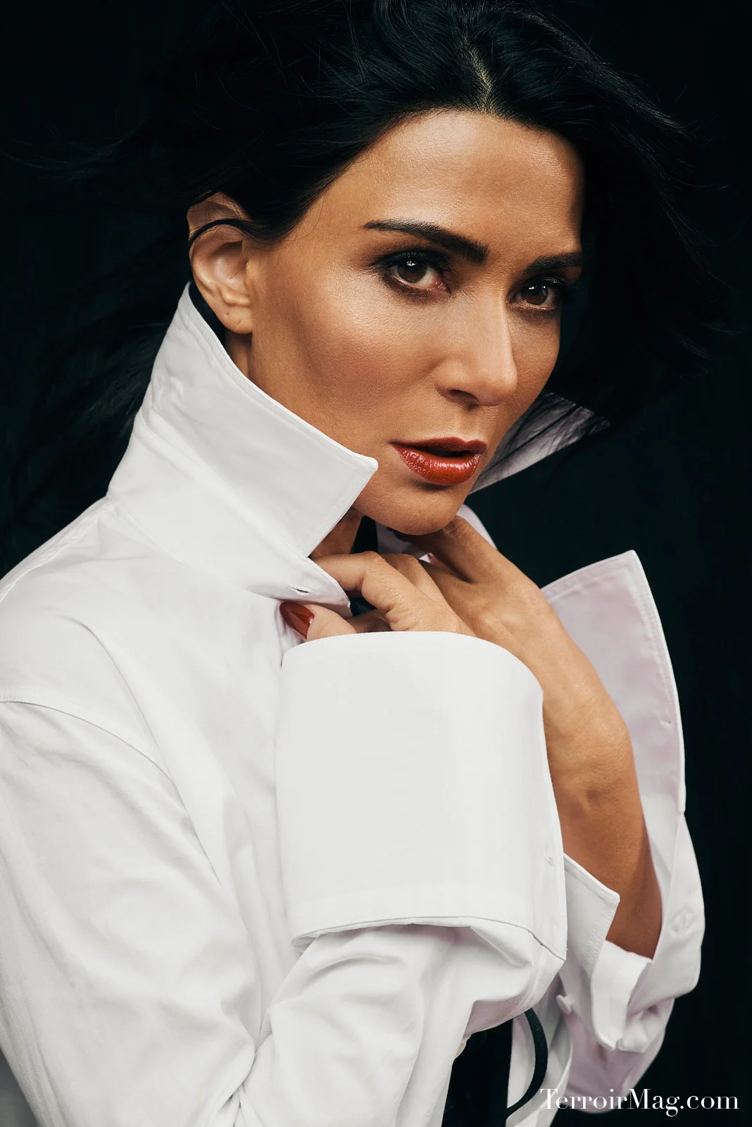 Top - Helmut Lang Photographed by: Noah Asanias