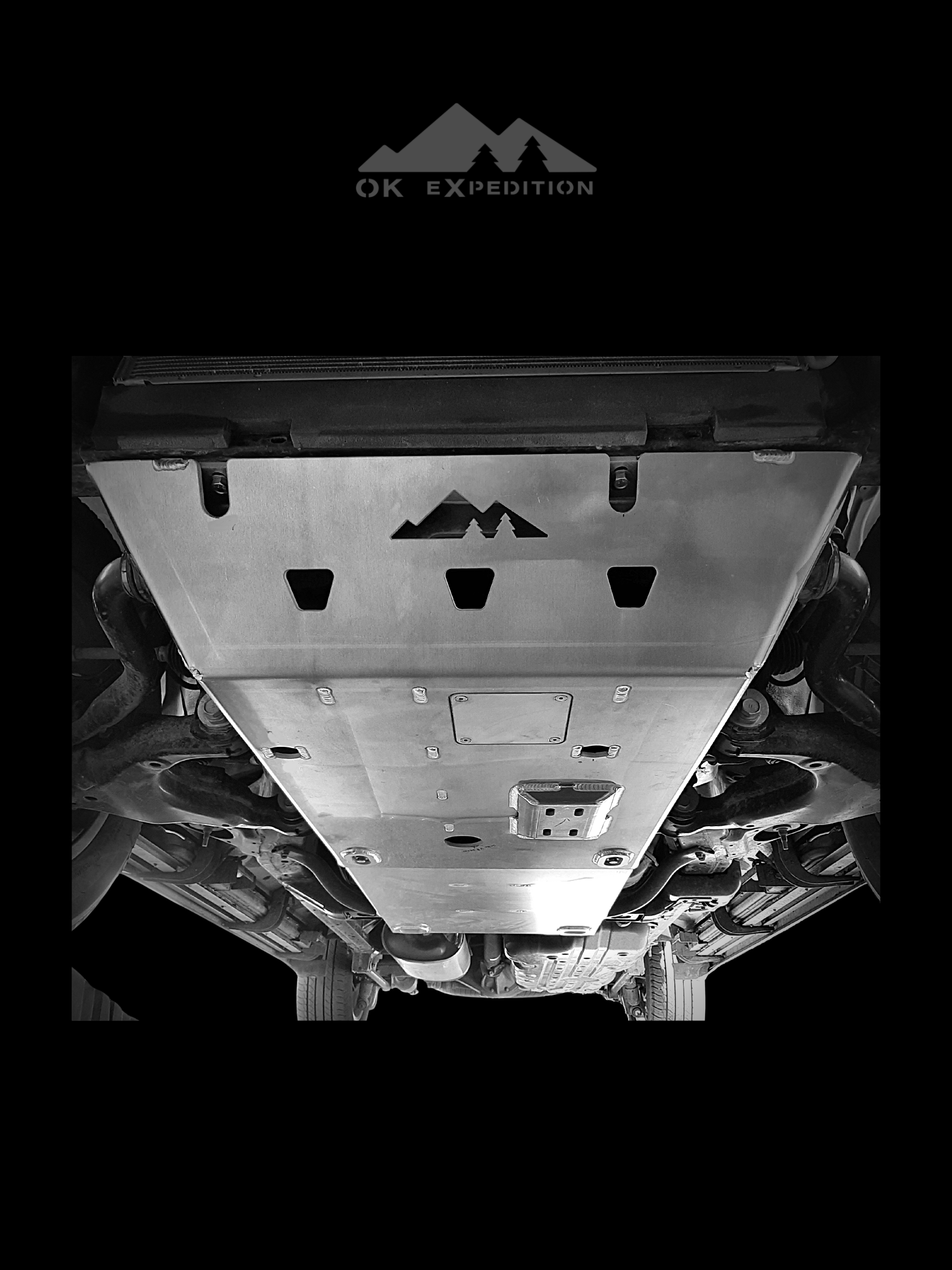 2010+ 4RUNNER Engine & Transmission Skid Plates (w/KDSS) — OK eXpedition