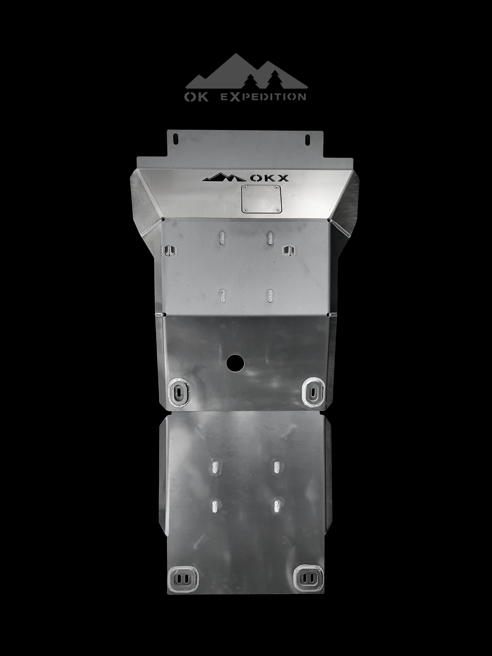 2016+ Transfer Case Skid Plate Kit — OK Expedition