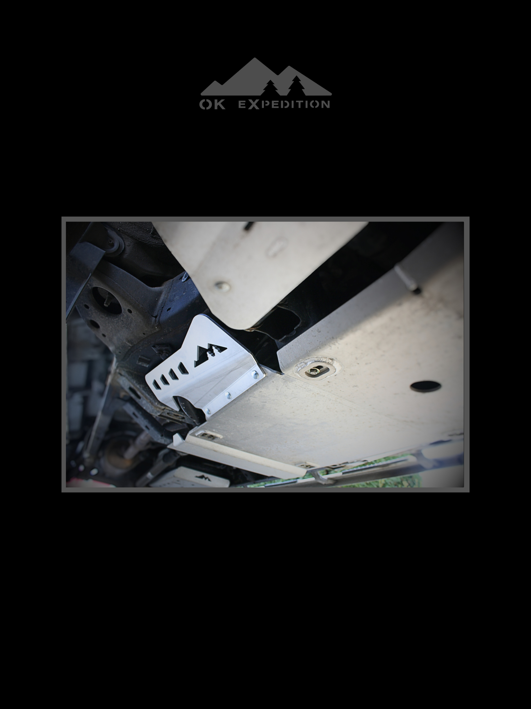 201623 Transmission Skid Plate w/TRD Pro Skid Plate