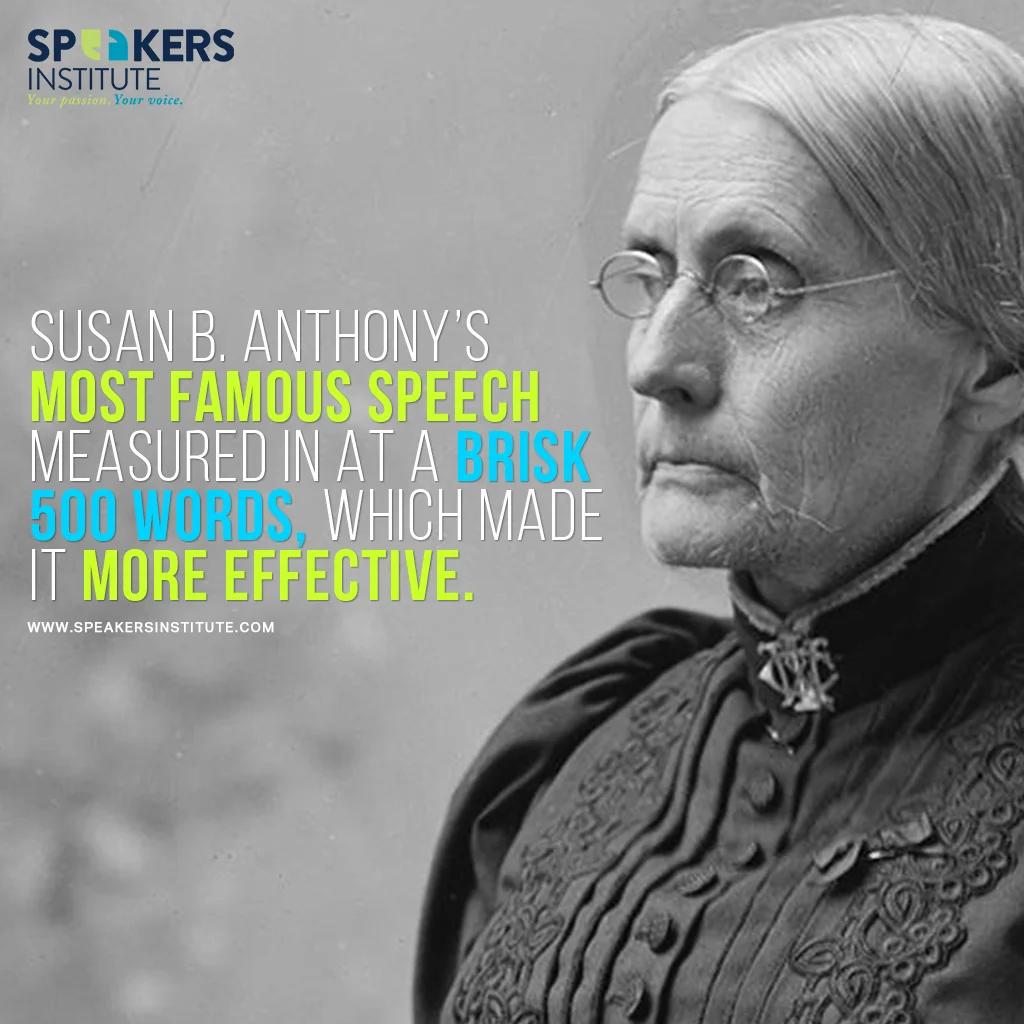 On Women’s Right to Vote: How Susan B. Anthony’s Famous Speech Changed the World