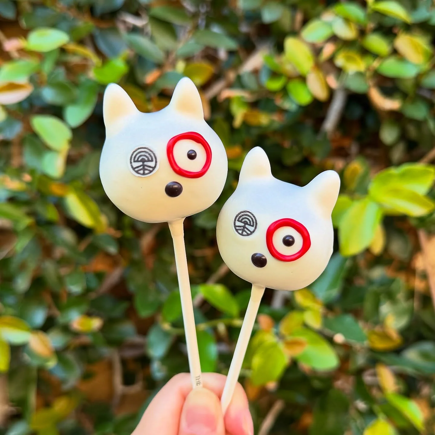Created this little Target dog for a custom order with  @cymbiotika! 

#cakepop #cakepops #cakepopart #dessert #sweets #sandiegosmallbusiness #target #cymbiotika