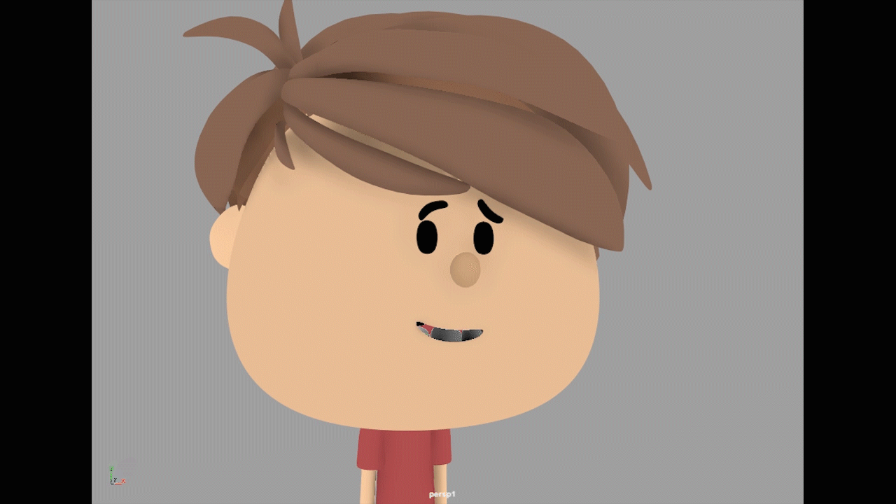 First animation test with Normans Facial rig