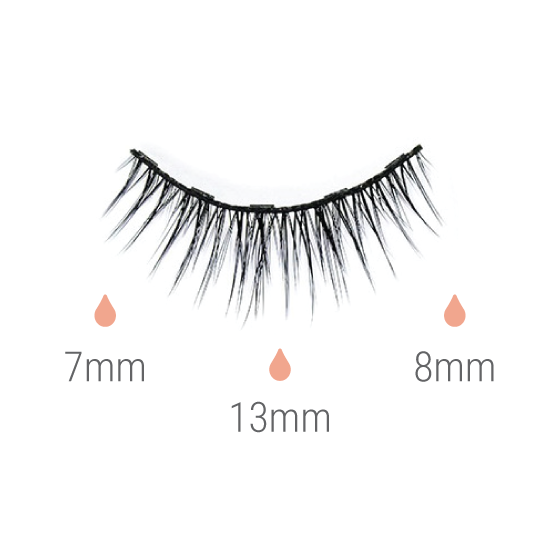 Silk Fiber Magnetic Eyelashes