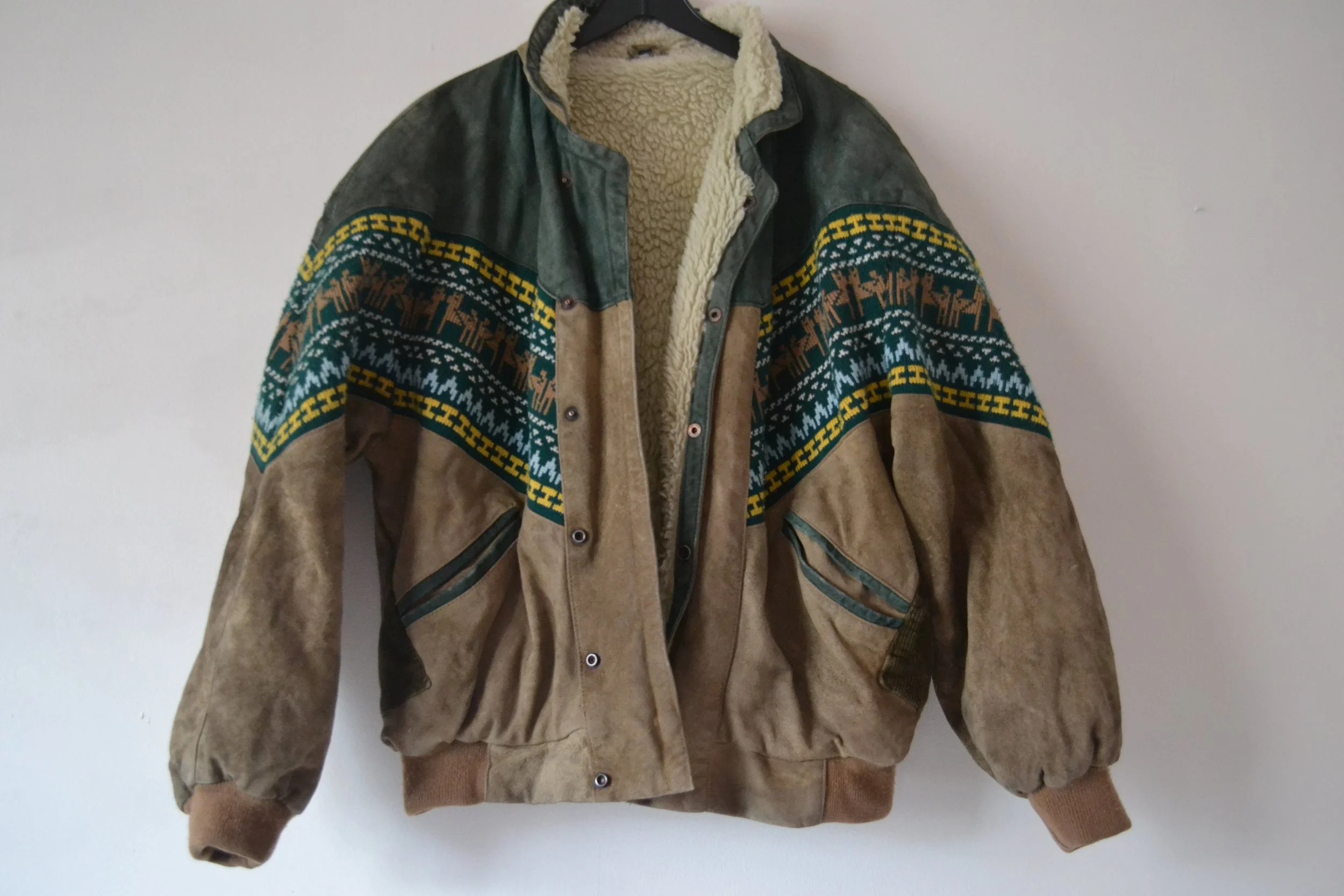 80's Aviation Sherling Coat