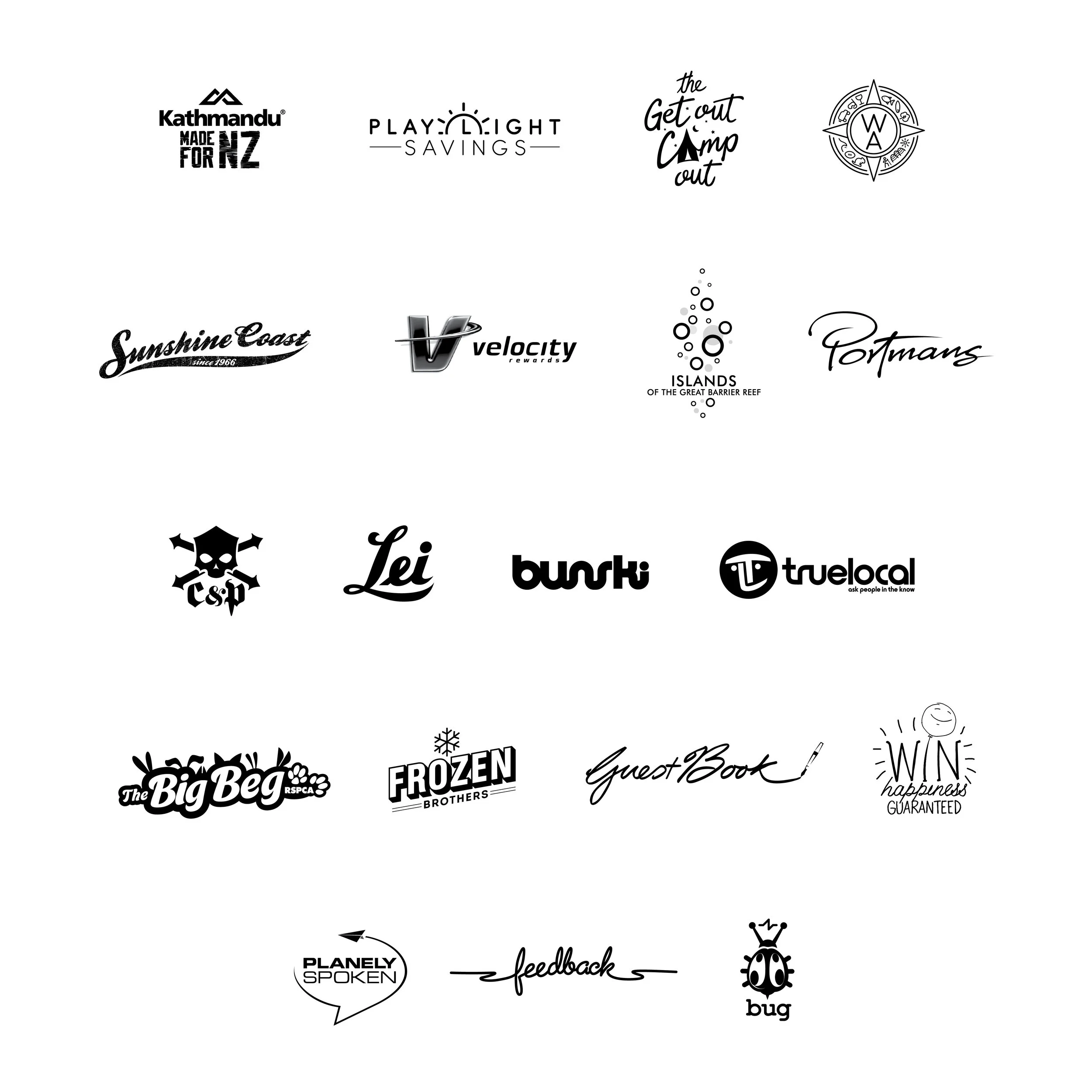      More logo designs… 