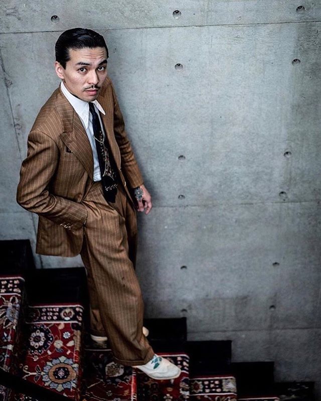 We'd be hard-pressed to find a better mustache wearing man out there. And even better, Mr. @yoshimitsu1125 absolutely nails the vintage stylings of the 30s and 40s.⠀
&middot;⠀
Give him a follow! His fashions are an absolute delight, and any menswear 