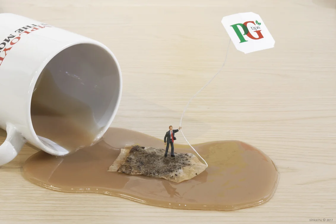 Art Installation + Photograph via Slinkachu