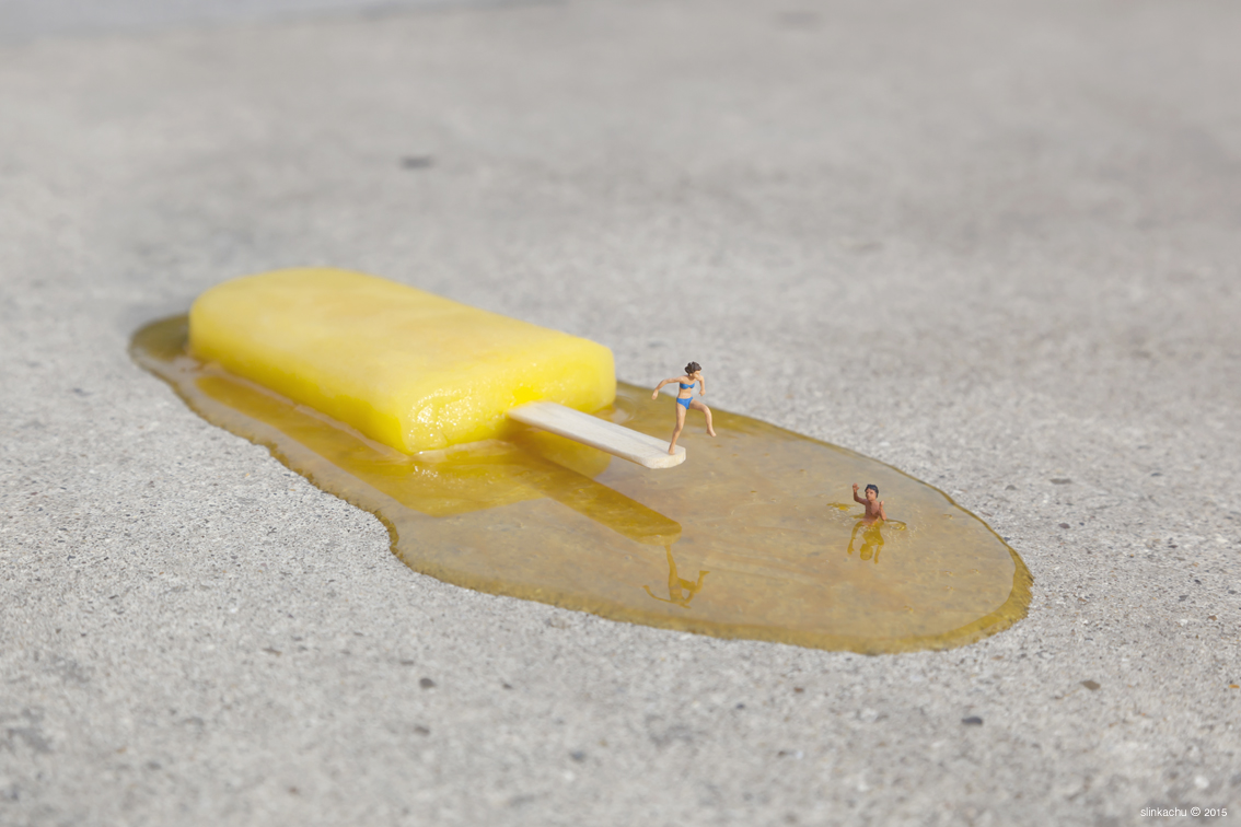 Art Installation + Photograph via Slinkachu