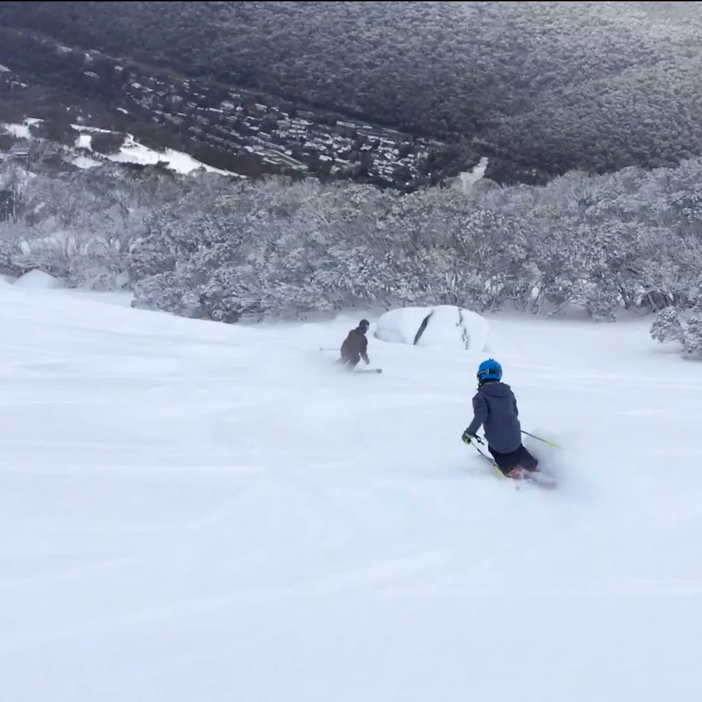 Take advantage of first tracks in Thredbo, only 15 minutes up the road.