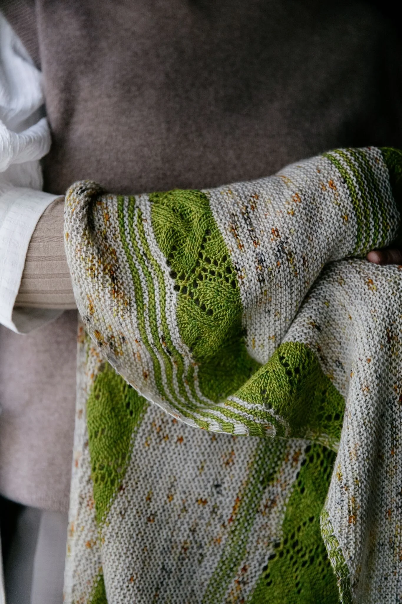 52 Weeks of Shawls Limelight Anna Johanna