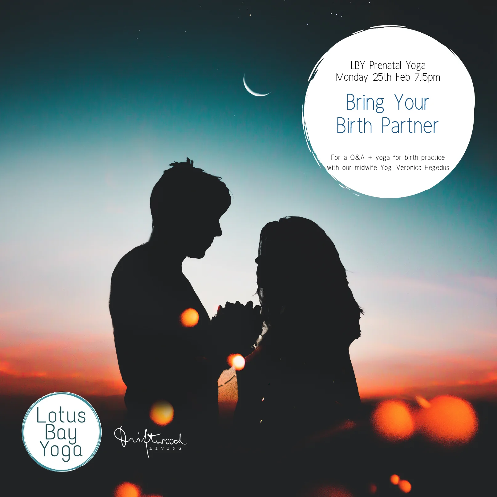 Bring Your Birth Partner - Monday Prenatal Yoga Special Night