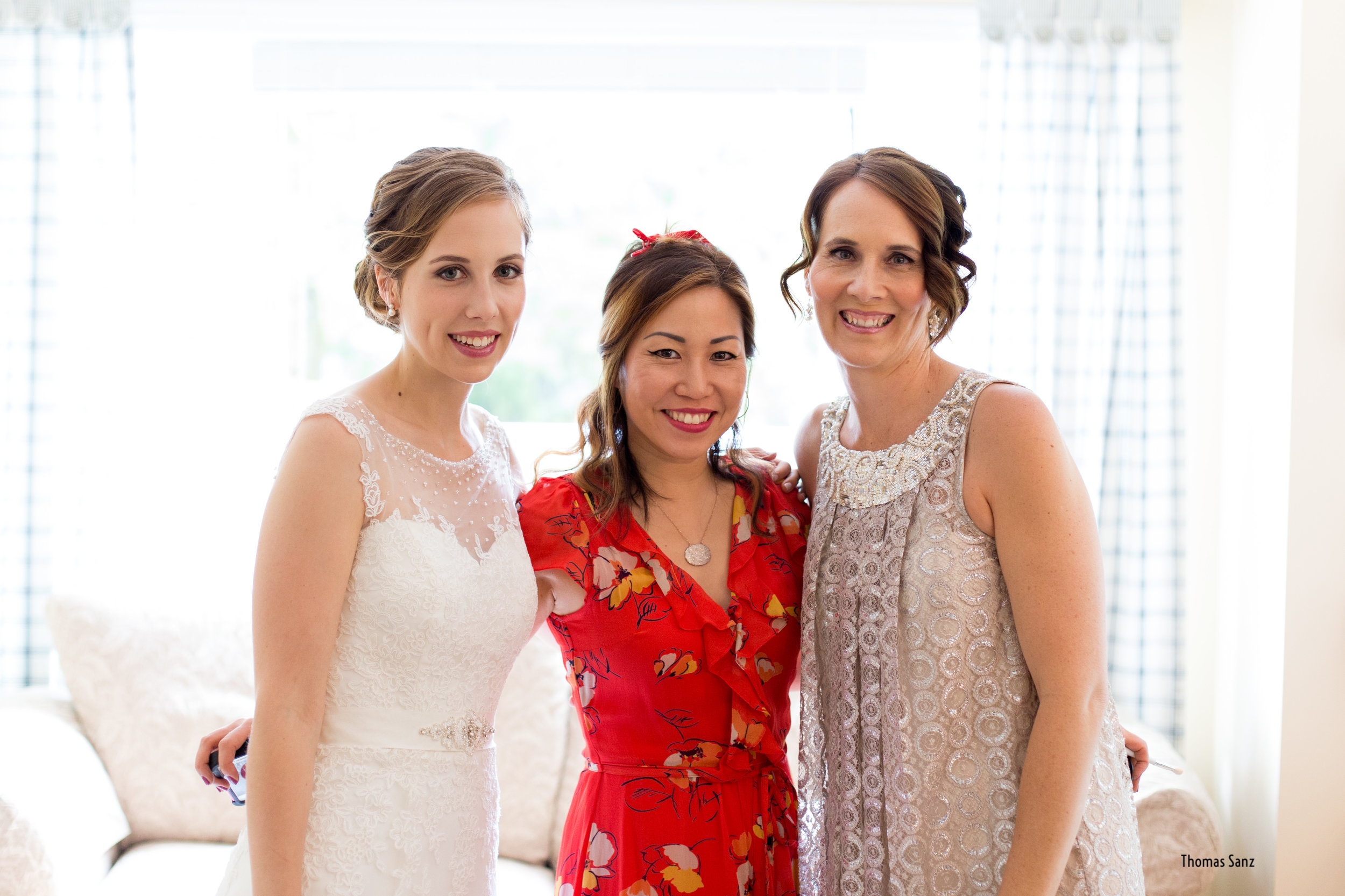 Margaret, you were so great at setting us all at ease on what can be a stress filled day! Your confidence and expertise made Lauren, Annie and I feel completely assured that we didn’t have to worry at all about our look! You made us all feel so beautiful that we were beaming and could enjoy ourselves so much in the moment. Margaret, you were quick to interpret what will look great as well as what would make me feel great as a mother of the bride! Thank you so much for your confident expertise which was so incredible reassuring to all of us and for joining with us in the FUN. Love you girl, Bonnie