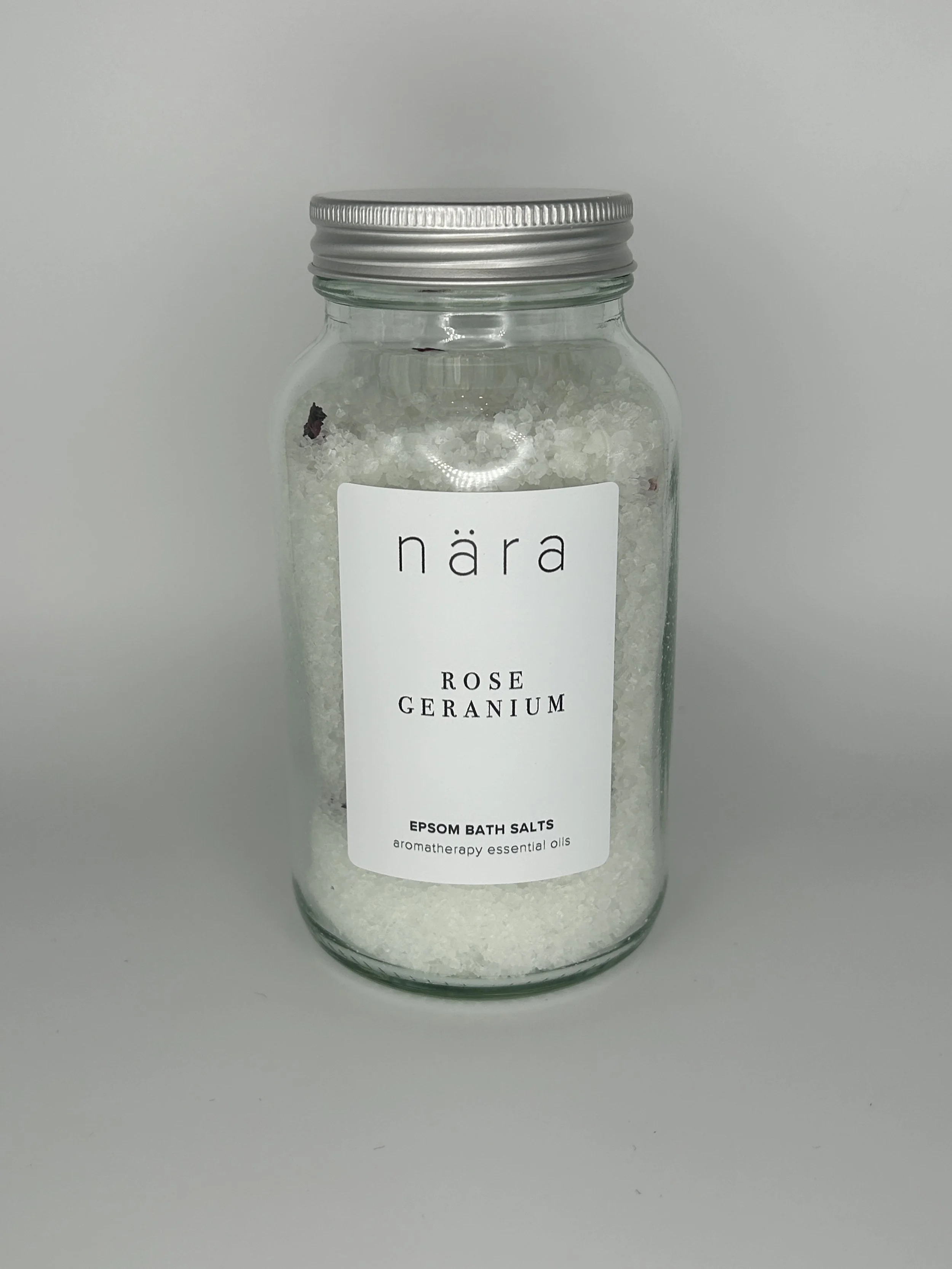 Rose Geranium Essential Oil Bath Salts
