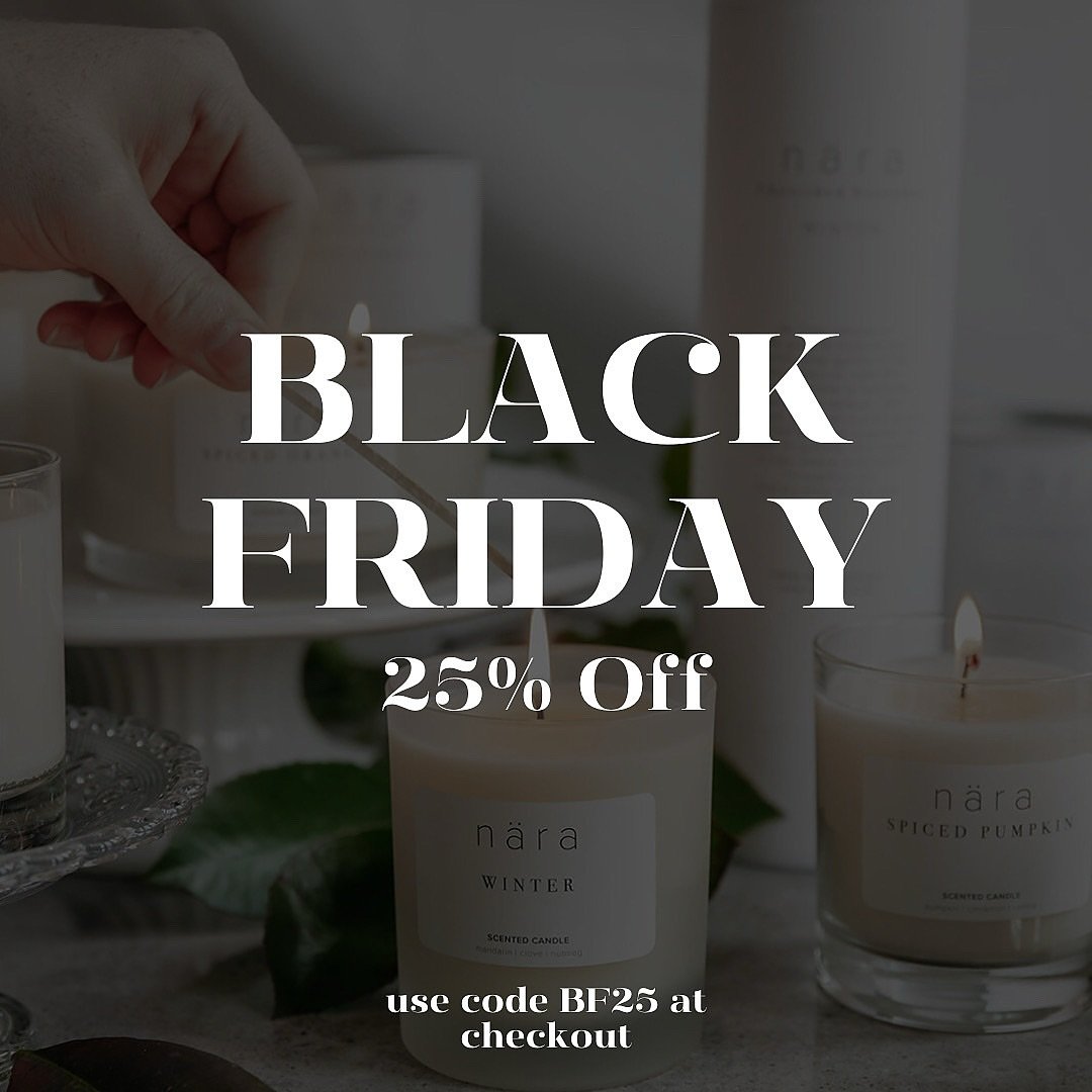 Black Friday has officially landed! 🖤✨
Enjoy 25% OFF orders over &pound;20 with code BF25 🎉
From festive candles to our signature scents, everything is on sale.
It&rsquo;s the perfect time to stock up on Christmas gifts 🎁 or treat yourself 🕯️

#B