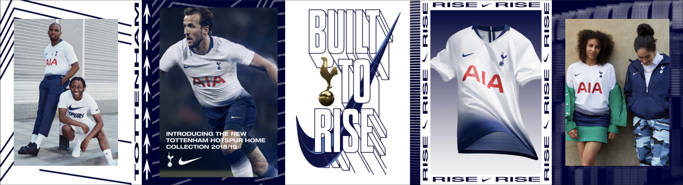 Nike Tottenham Home 2018-19 Stadium Jersey