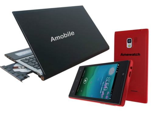 S mobile amewatch Phone and S mobile amobile Laptop Combo with free S coffee and S tea bag
