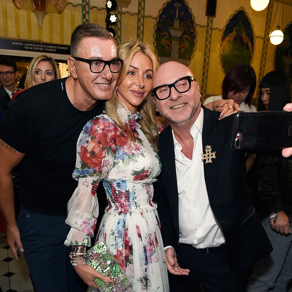 D&G displays at Harrods