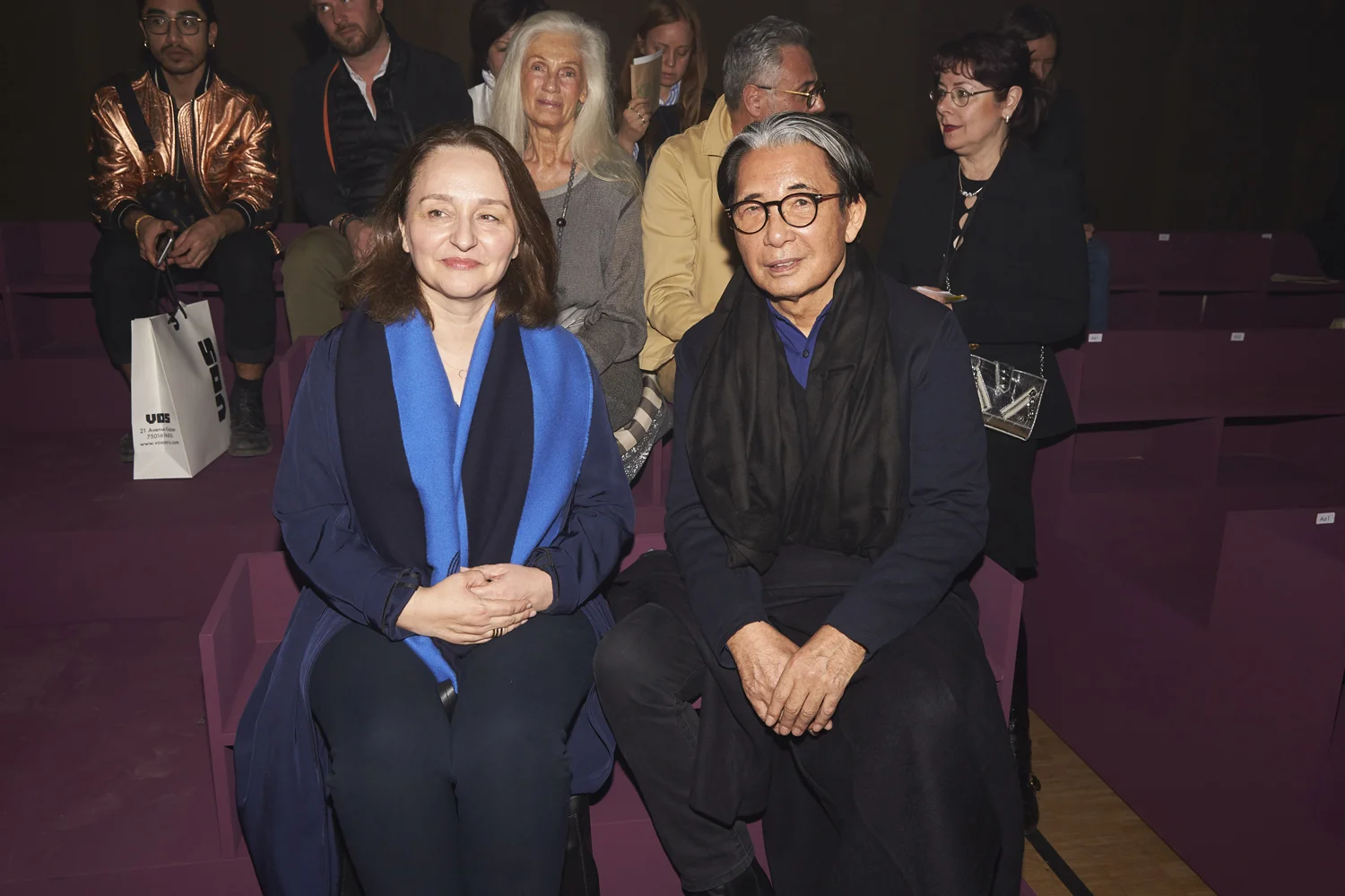 Sylvie Colin and Kenzo Takada