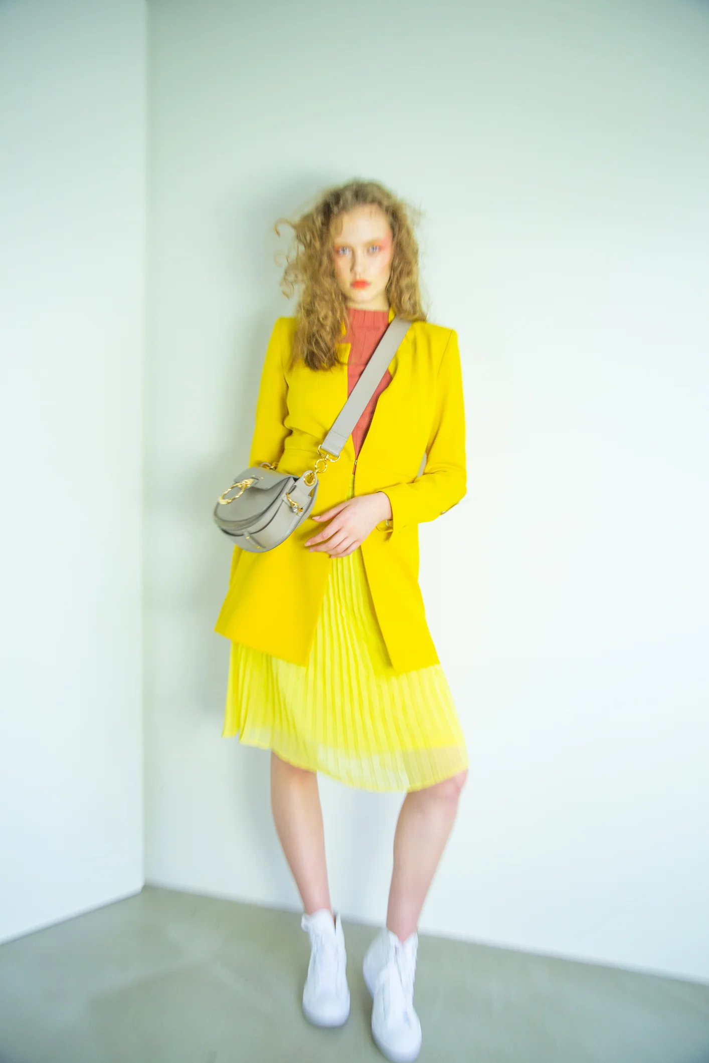 top, coat Zara skirt Aritzia bag Chloe