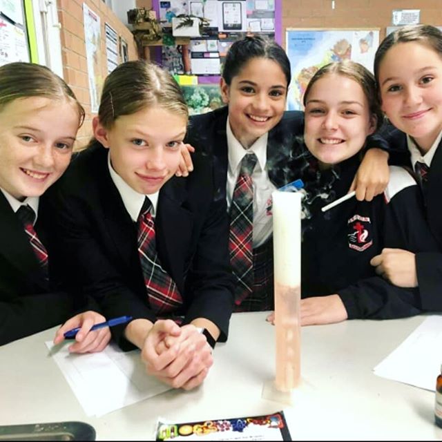 What happens when you mix dry ice with simple things like water, food colouring, and detergent? Just ask our Year 7s! They have been conducting experiments with some unusual materials to see how they react differently to everyday substances that they