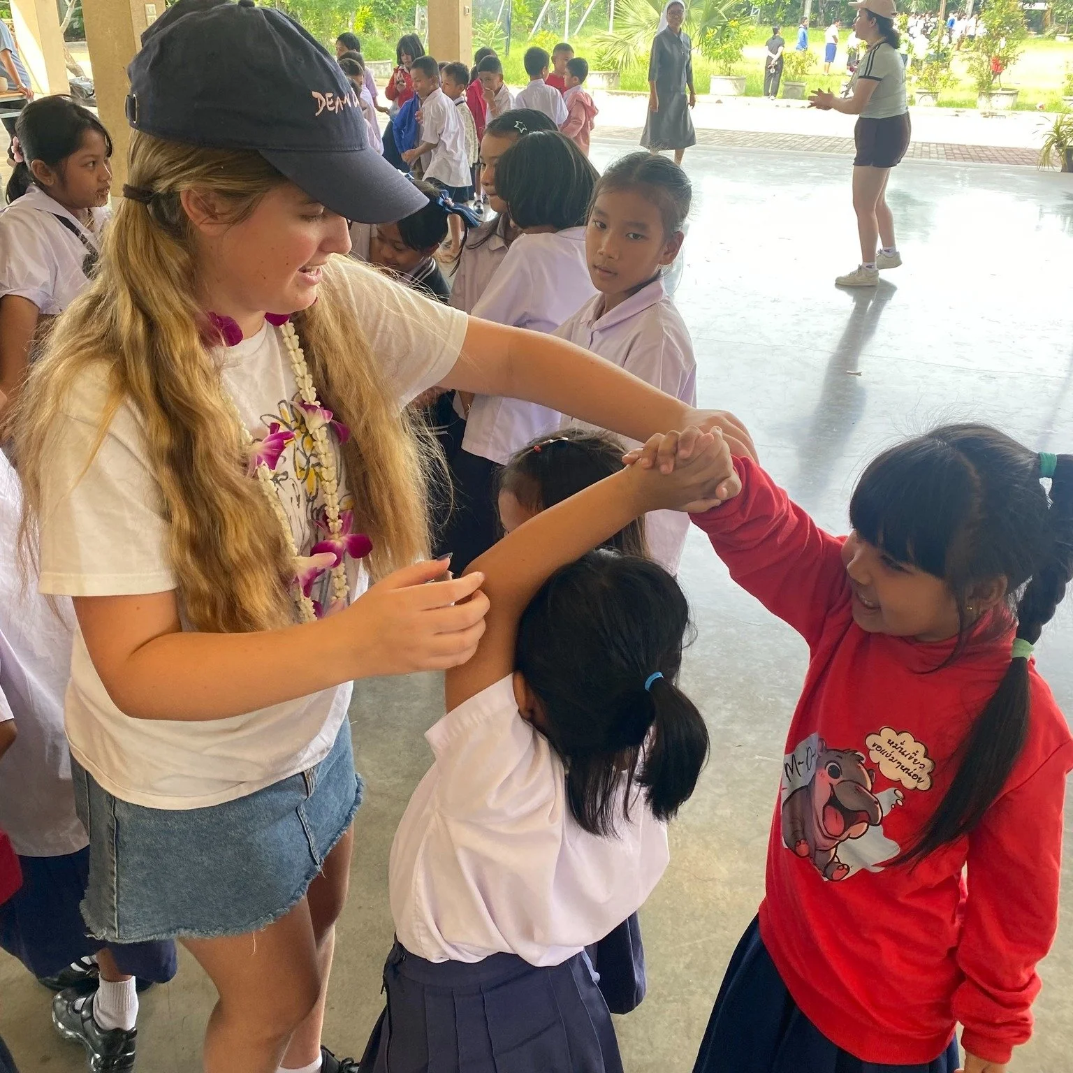 Our 2025 Alternative to Leavers Tour group returned buzzing after an incredible week in Thailand &mdash; running activities for 300 Myanmar students, leading games, team challenges, LEGO builds, dance sessions and more. Their evenings were filled wit