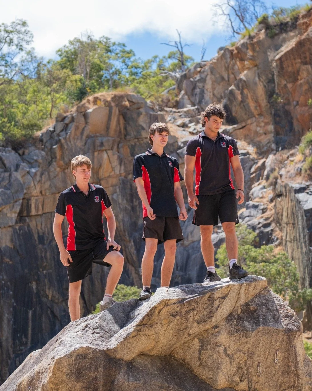 Year 12 Outdoor Education students enjoyed a fantastic day in the hills at Kalamunda today. With wonderful weather, high spirits and plenty of good laughs, the group embraced the challenge of abseiling.

Abseiling is a key part of the Outdoor Educati