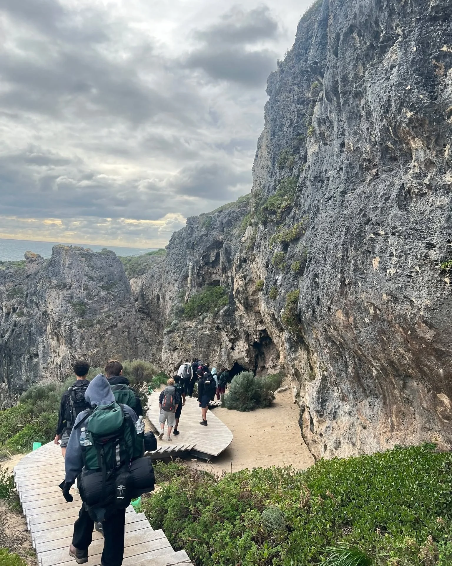 Late last term, our Year 12 Outdoor Education students put everything they had learned into practice on their final camp.

They surfed at Gracetown Beach, hiked 22 kilometres (8km of it in soft sand!) along the Cape to Cape Track and abseiled down th