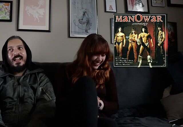 Why are @charles.d.lincoln and @chelsea.lesage laughing and what does Manowar have anything to do with it? Just when you thought you had all the answers, we answer more questions! Coming tomorrow at noon! Episode 2 of 10 Questions with Charles and Ch