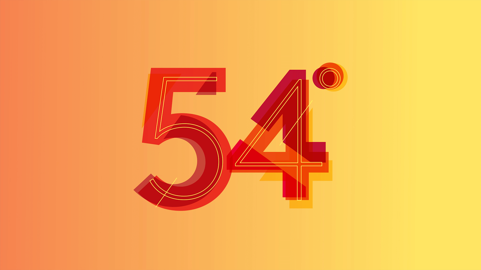 54 degrees hype reel