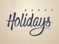 Happy holidays - Pablo by Design
