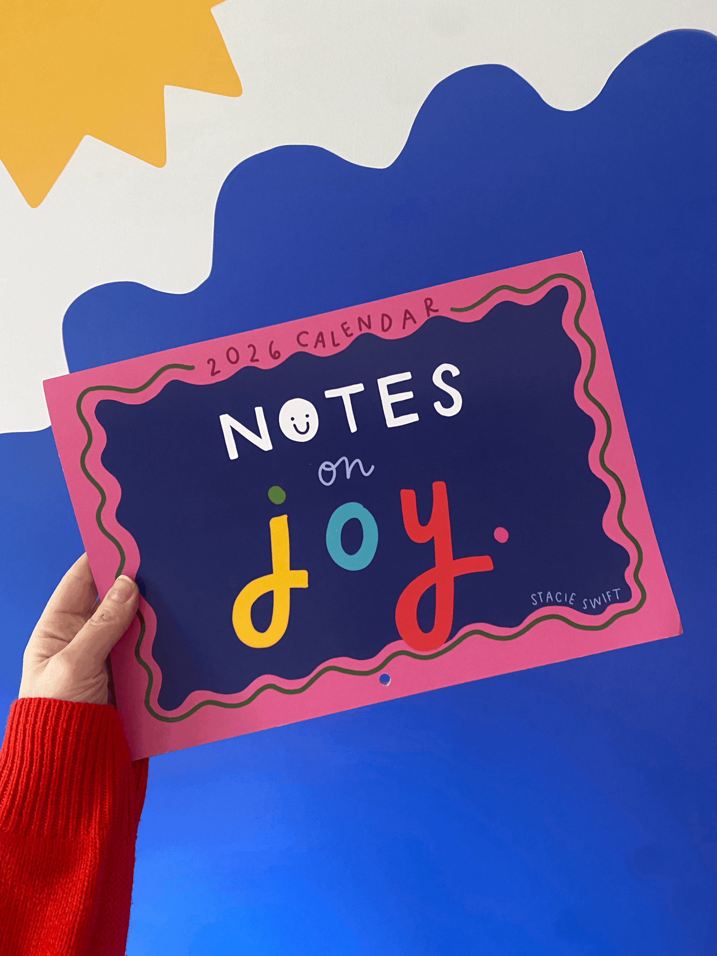 Clearance - 2026 'Notes on Joy' Calendar - Seconds