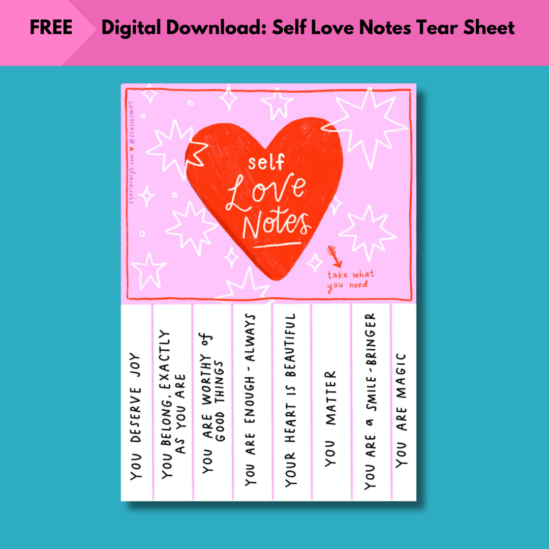 Free - Digital Download Self Love Notes Sheet.png