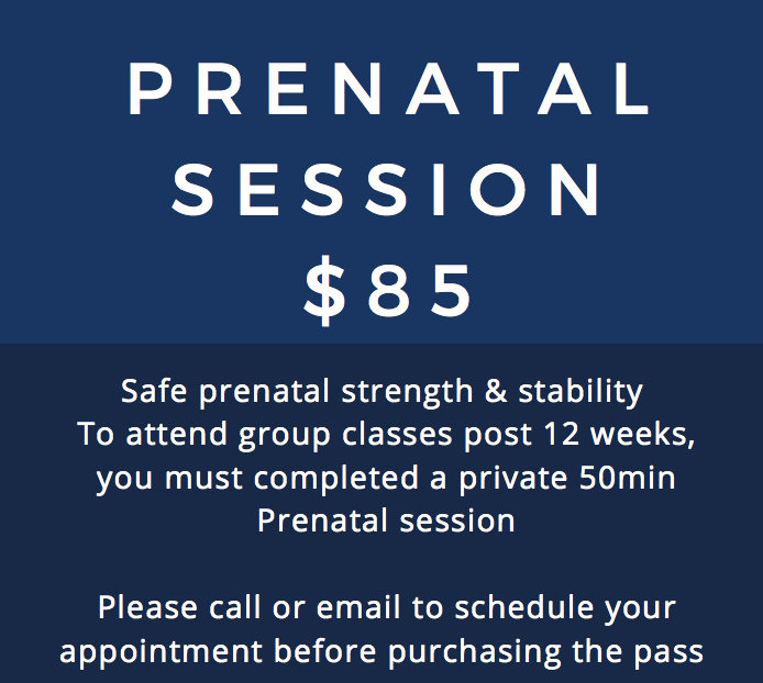 Prenatal Pilates Reformer