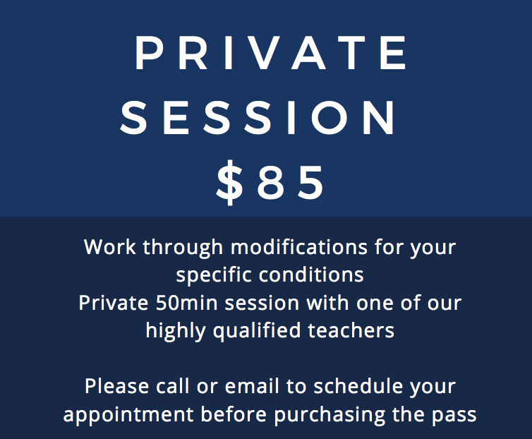 Private Reformer Pilates Session