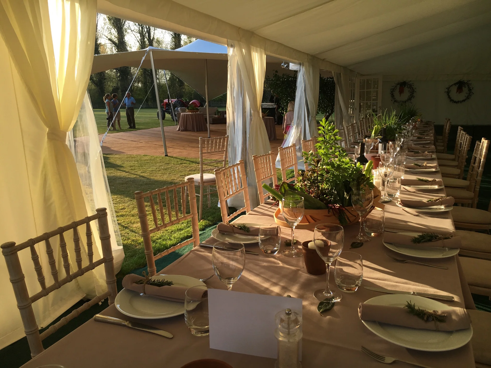Creative wedding food