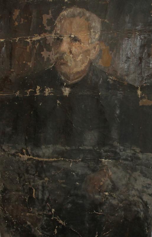 ANTIQUE OIL PORTRAIT OF A MAN