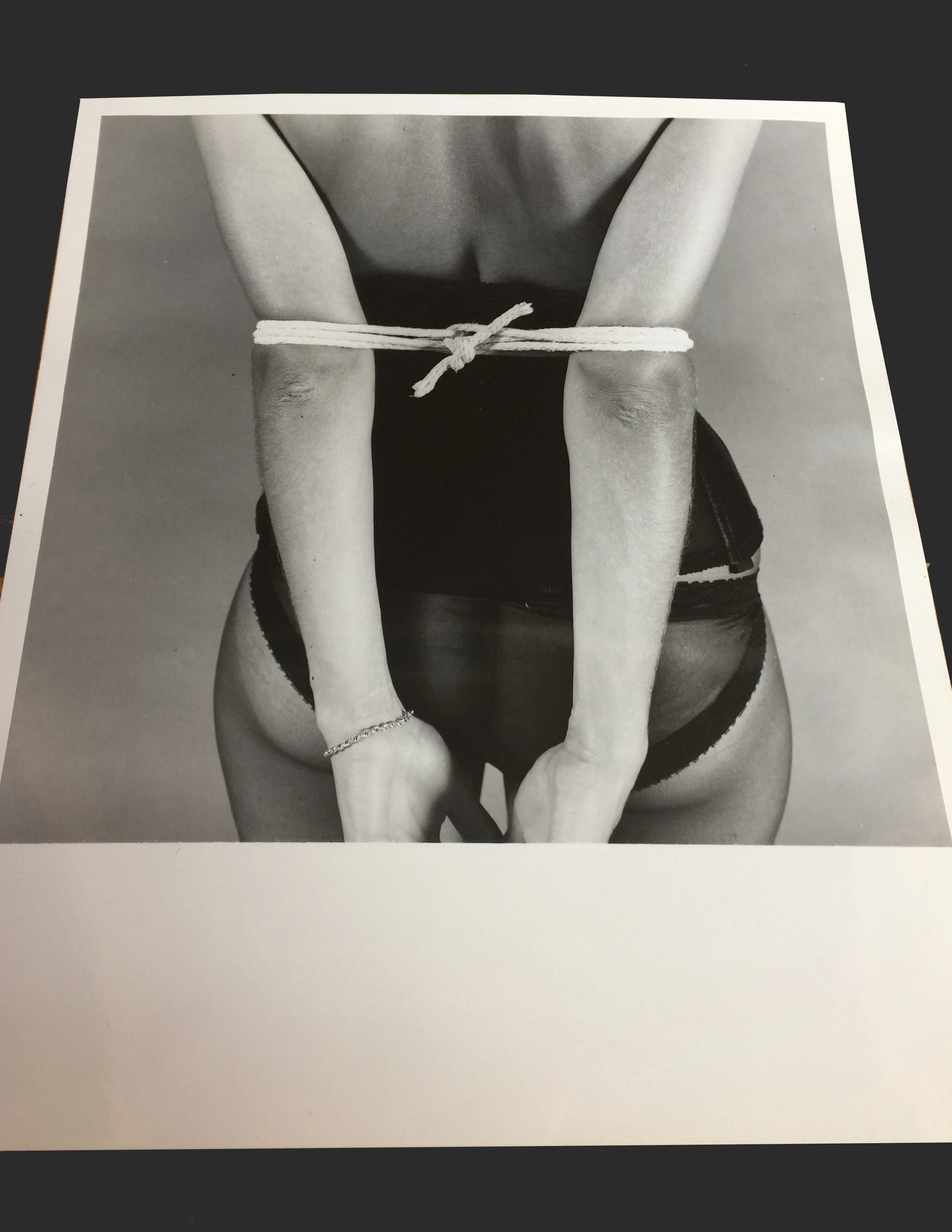 VINTAGE 1970s BONDAGE PRESS PHOTO