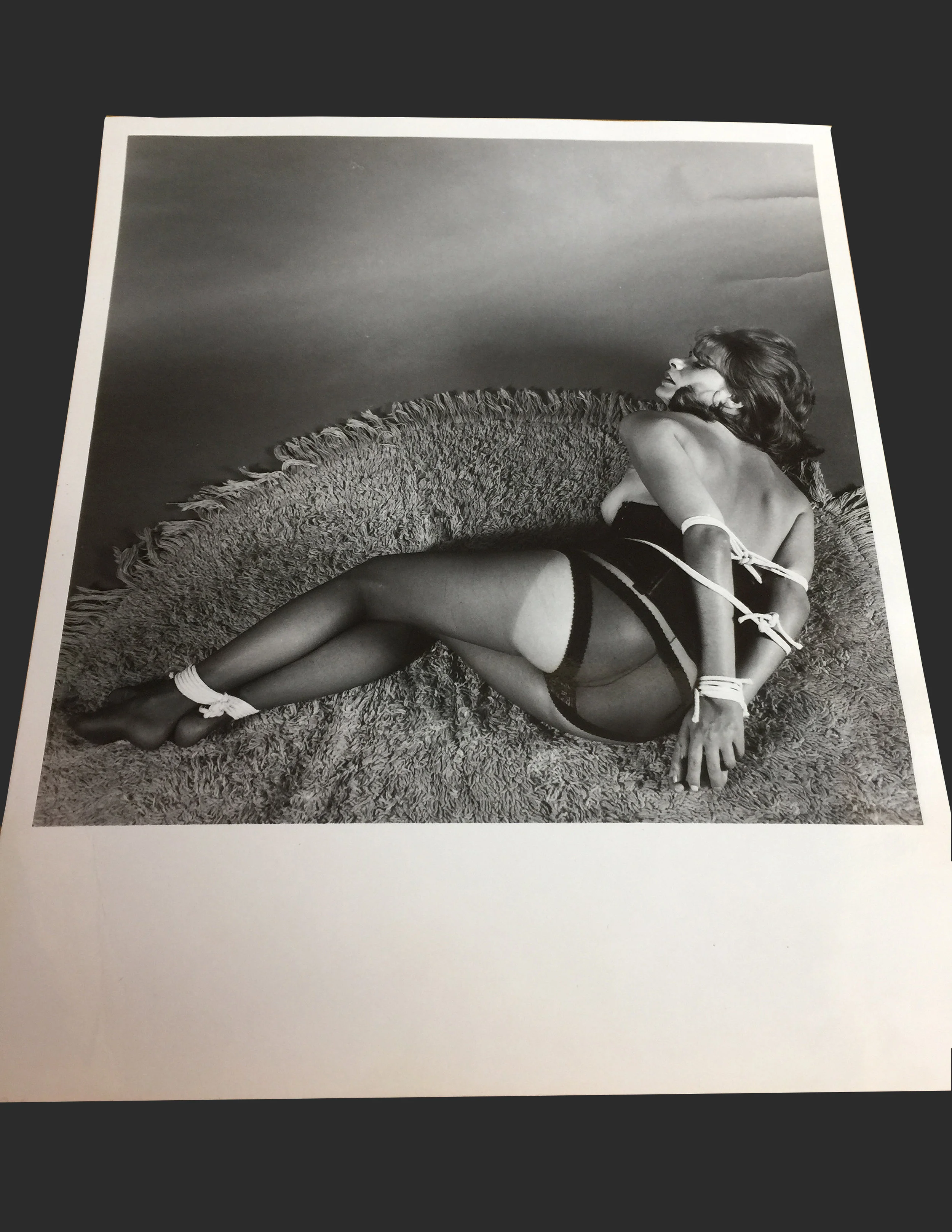 VINTAGE 1970s BONDAGE PRESS PHOTO
