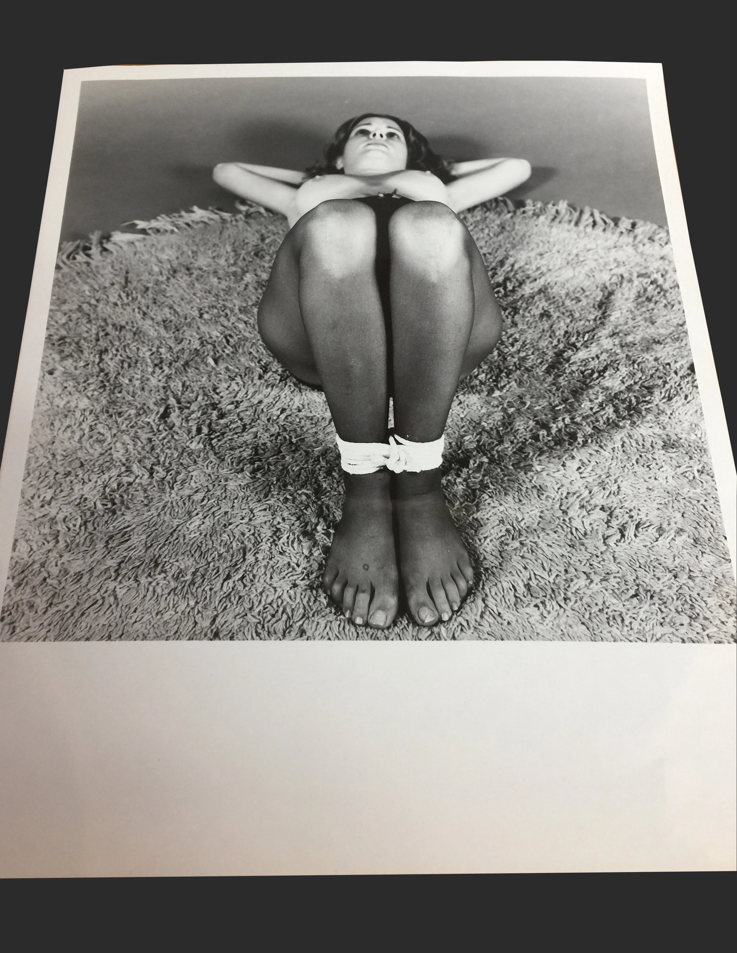 VINTAGE 1970s BONDAGE PRESS PHOTO