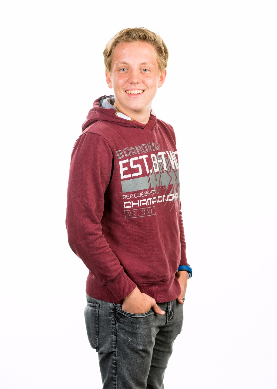 Aufnahme des Schulfotografen in der Woche in der er starb. 