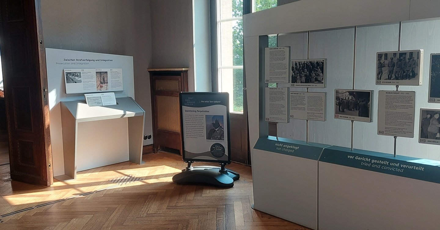 Honoured that the digital version of Reineke Fuchs, 2015, has been included in the exhibition &ldquo;What does Wannsee mean for&hellip;?&rdquo; at the House of the Wannsee Conference, Wannsee, Germany.  A beautiful building and location where fifteen