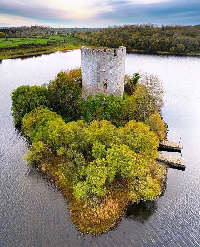 Cloughoughter Castle, co. Cavan. This was one of many locations we went to last week as part of work for F&aacute;ilte Ireland&rsquo;s &lsquo;Ireland&rsquo;s hidden heartlands&rsquo; project. Getting to see more of Ireland like this  is definitely a 