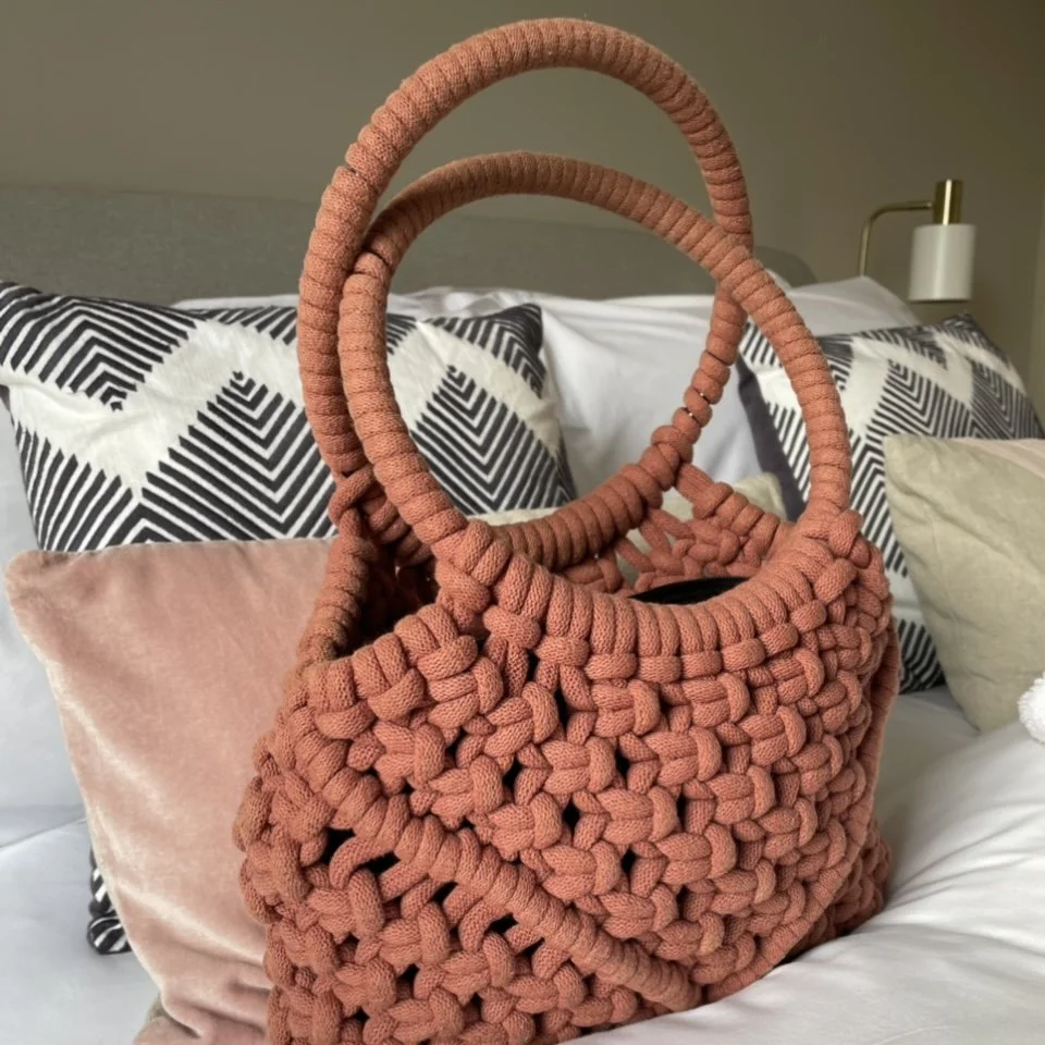 chita' designer bag macramé kit — cocoon&me