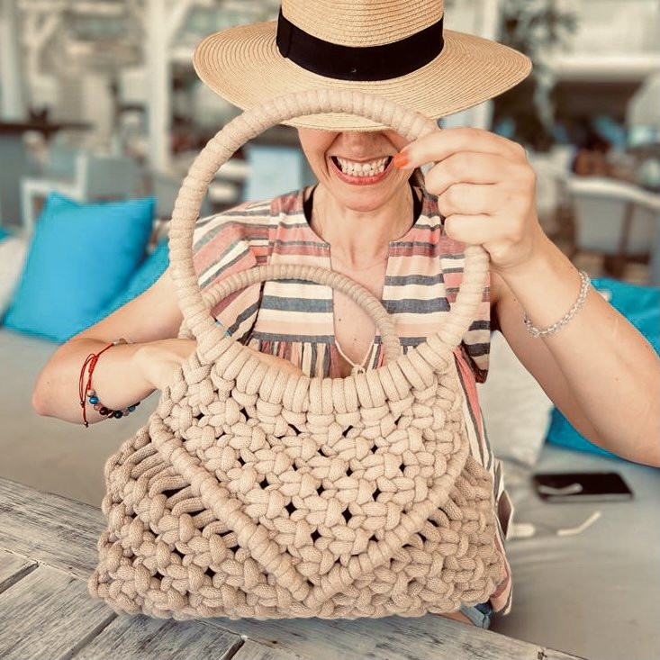 ‘chita’ designer bag macramé kit